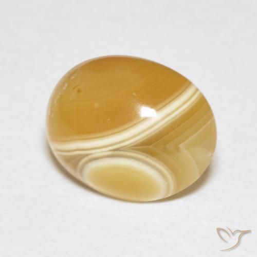 Agata Multicolore naturale da 6.27 ct, Ovale, Opaco