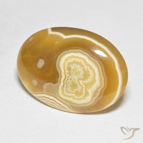 Agata Multicolore naturale da 20.50 ct, Ovale, Opaco
