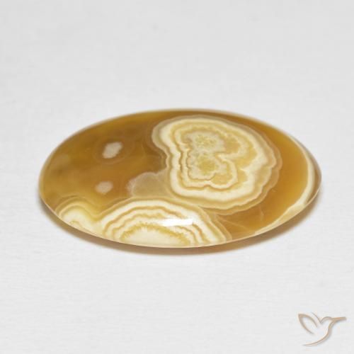 Agata Multicolore naturale da 20.50 ct, Ovale, Opaco