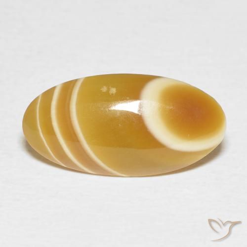 Agata Multicolore naturale da 4.82 ct, Ovale, Opaco