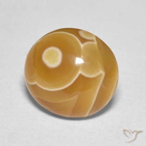 Agata Multicolore naturale da 7.92 ct, Ovale, Opaco