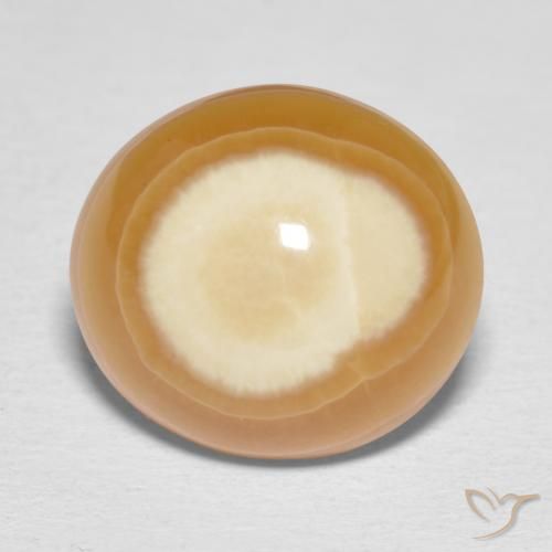 16.74ct Naturale Multicolore Agata, Ovale, Opaco