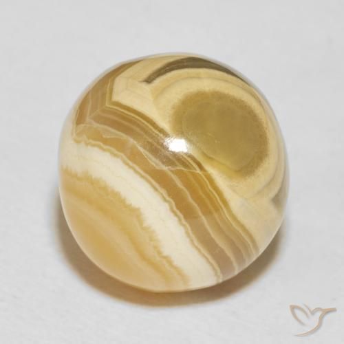 26.61ct Naturale Multicolore Agata, Sfera, Opaco