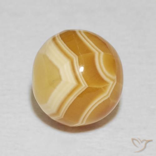 5.14ct Naturale Multicolore Agata, Sfera, Opaco