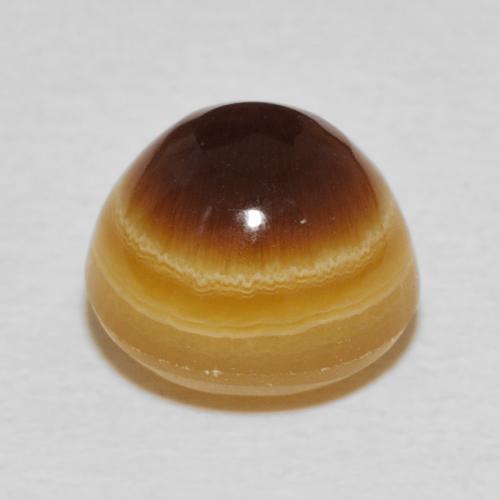 Agata Multicolore naturale da 5.91 ct, Rotondo, Opaco