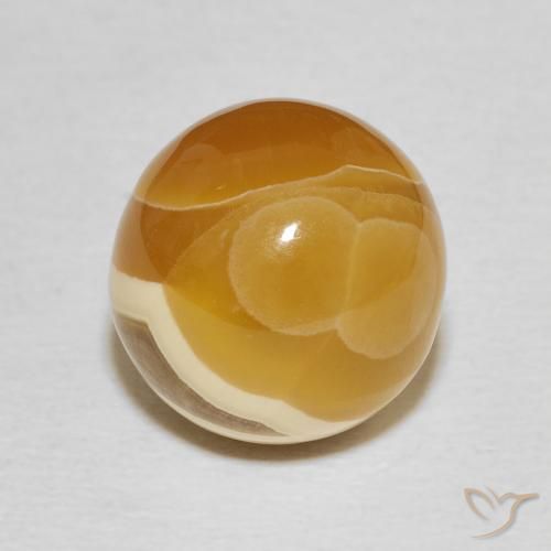 12.89ct Naturale Multicolore Agata, Sfera, Opaco
