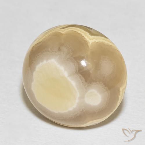Agata Multicolore naturale da 16.34 ct, Ovale, Opaco