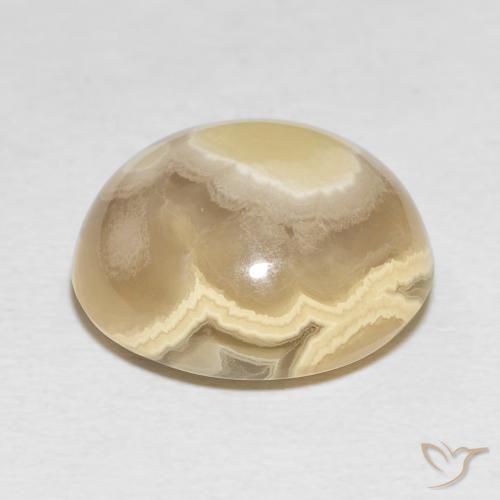 Agata Multicolore naturale da 16.34 ct, Ovale, Opaco