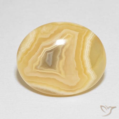 16.33ct Naturale Multicolore Agata, Ovale, Opaco