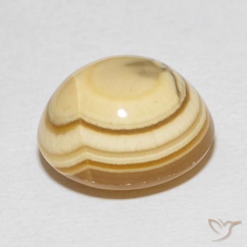 Agata Multicolore naturale da 12.01 ct, Ovale, Opaco