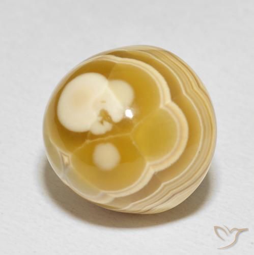 Agata Multicolore naturale da 19.86 ct, Ovale, Opaco