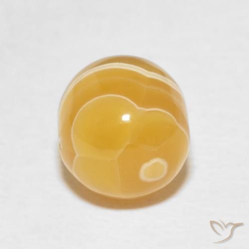 5.47ct Naturale Multicolore Agata, Sfera, Opaco