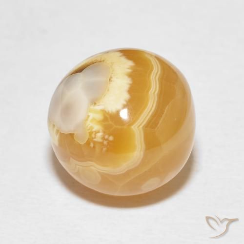 11.17ct Naturale Multicolore Agata, Sfera, Opaco