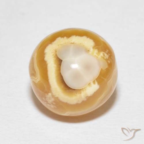 Agata Multicolore naturale da 11.17 ct, Sfera, Opaco