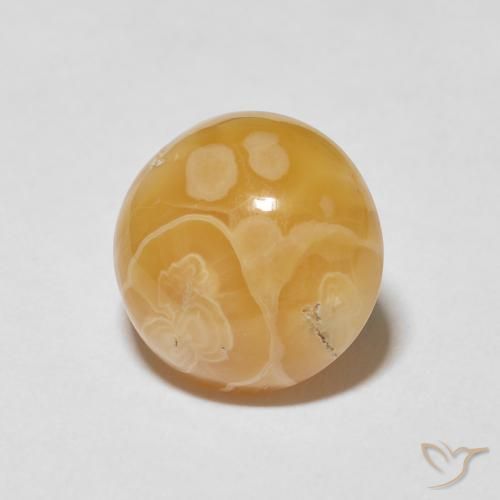 Agata Multicolore naturale da 8.10 ct, Rotondo, Opaco