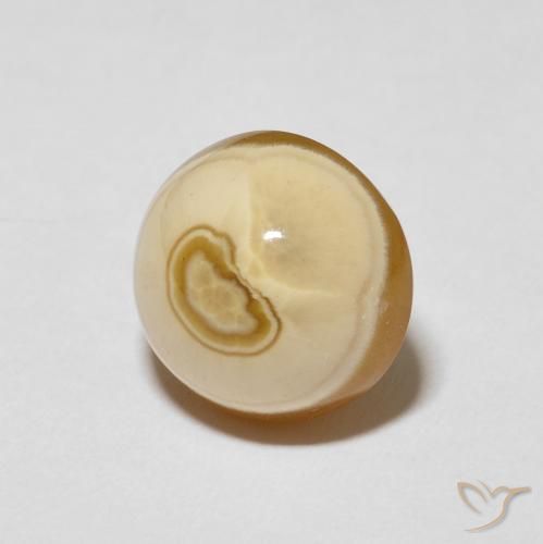 Agata Multicolore naturale da 7.82 ct, Rotondo, Opaco