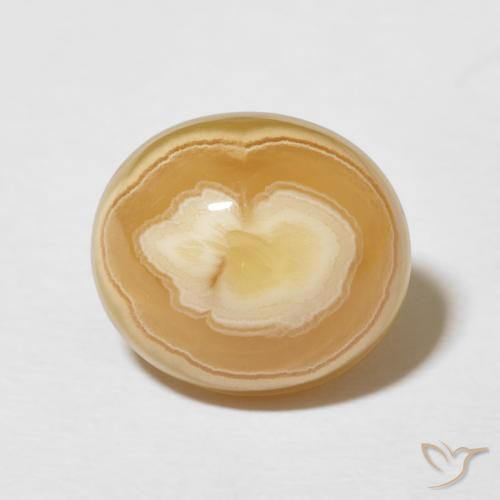 7.17ct Naturale Multicolore Agata, Ovale, Opaco