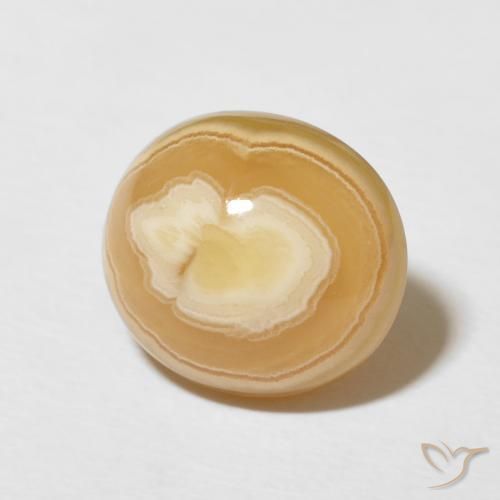 Agata Multicolore naturale da 7.17 ct, Ovale, Opaco