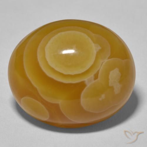 30.69ct Naturale Multicolore Agata, Ovale, Opaco
