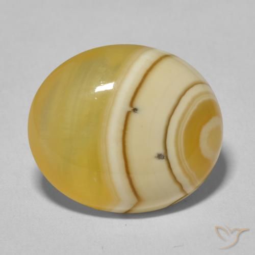12.25ct Naturale Multicolore Agata, Ovale, Opaco
