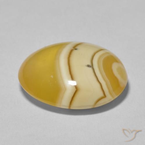 Agata Multicolore naturale da 12.25 ct, Ovale, Opaco