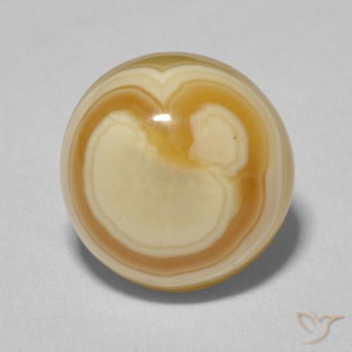 7.66ct Naturale Multicolore Agata, Rotondo, Opaco