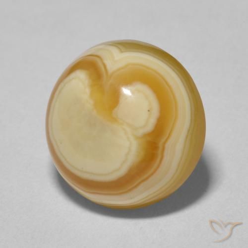Agata Multicolore naturale da 7.66 ct, Rotondo, Opaco