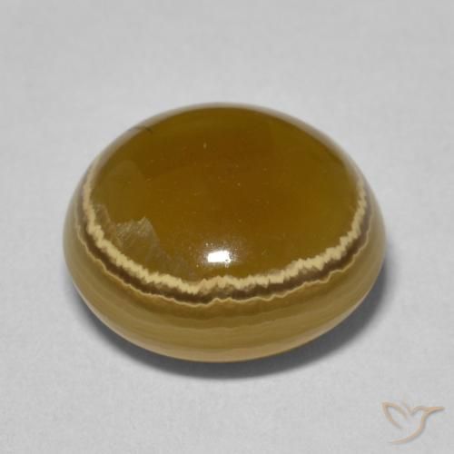 Agata Multicolore naturale da 8.46 ct, Rotondo, Opaco