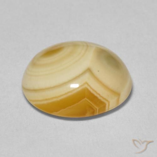 Agata Multicolore naturale da 5.62 ct, Ovale, Opaco