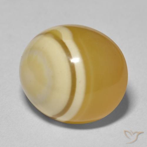 Agata Multicolore naturale da 12.09 ct, Ovale, Opaco