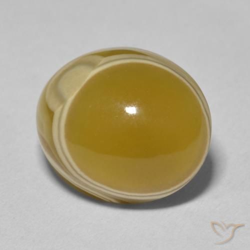Agata Multicolore naturale da 12.00 ct, Ovale, Opaco