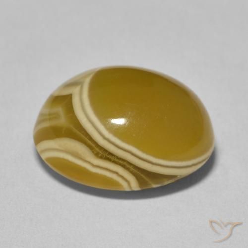 Agata Multicolore naturale da 12.00 ct, Ovale, Opaco