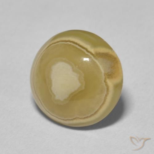 Agata Multicolore naturale da 4.76 ct, Rotondo, Opaco