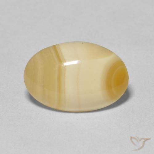 3.76ct Naturale Multicolore Agata, Ovale, Opaco