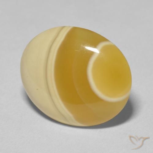 Agata Multicolore naturale da 8.04 ct, Ovale, Opaco
