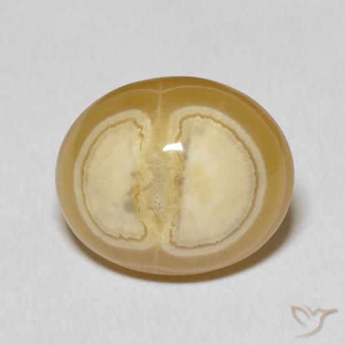 11.61ct Naturale Multicolore Agata, Ovale, Opaco