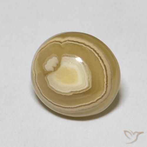 Agata Multicolore naturale da 7.16 ct, Ovale, Opaco