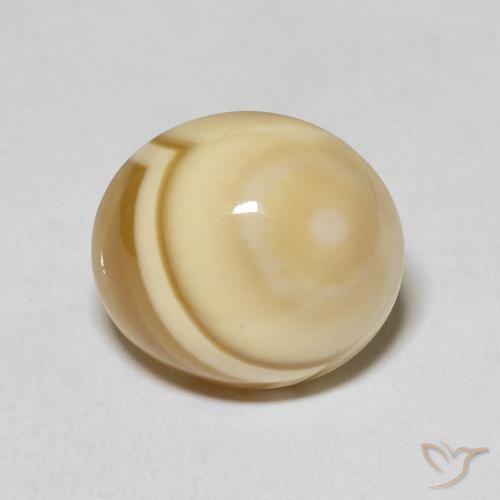 10.01ct Naturale Multicolore Agata, Ovale, Opaco
