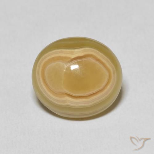 7.01ct Naturale Multicolore Agata, Ovale, Opaco