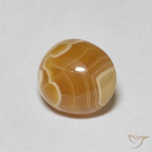 Agata Multicolore naturale da 3.84 ct, Ovale, Opaco