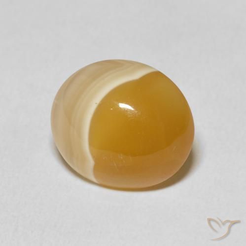 Agata Multicolore naturale da 8.17 ct, Ovale, Opaco