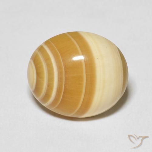 9.32ct Naturale Multicolore Agata, Ovale, Opaco