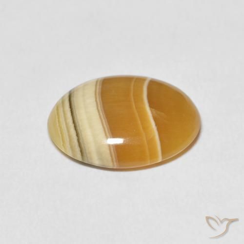 Agata Multicolore naturale da 5.42 ct, Ovale, Opaco