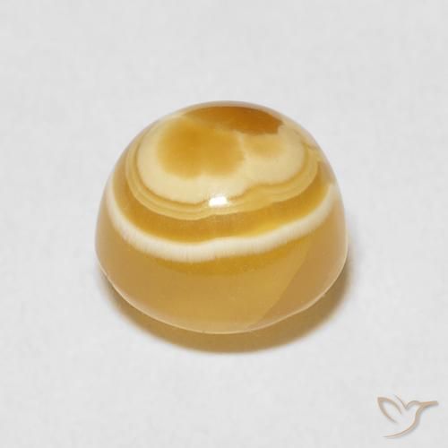 Agata Multicolore naturale da 3.46 ct, Rotondo, Opaco