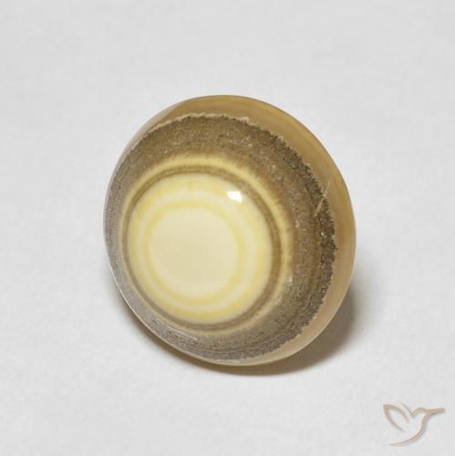 Agata Multicolore naturale da 10.03 ct, Rotondo, Opaco