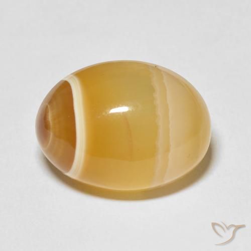 26.17ct Naturale Multicolore Agata, Ovale, Opaco