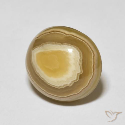 Agata Multicolore naturale da 11.55 ct, Ovale, Opaco
