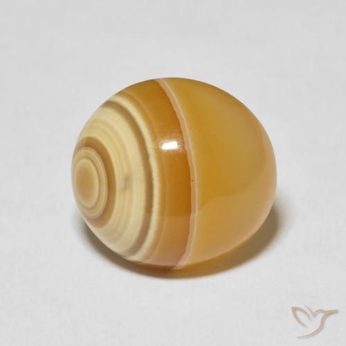 10.22ct Naturale Multicolore Agata, Ovale, Opaco