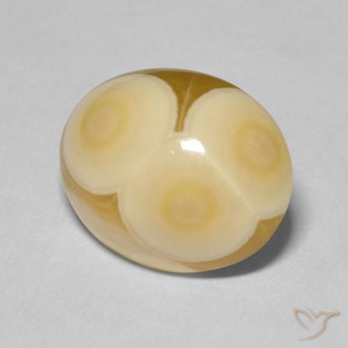 Agata Multicolore naturale da 12.11 ct, Ovale, Opaco