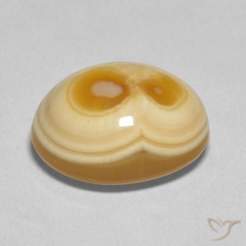 Agata Multicolore naturale da 8.91 ct, Ovale, Opaco